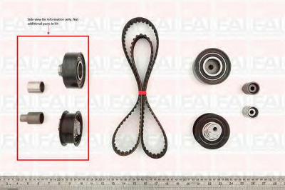 FAI AUTOPARTS tbk146 -  Комплект ремня ГРМ